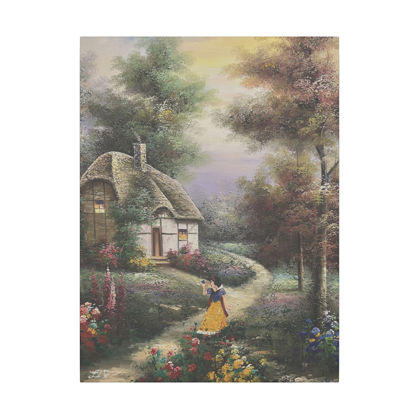 "Someday My Prince Will Come" - Matte Canvas, Stretched, 0.75"