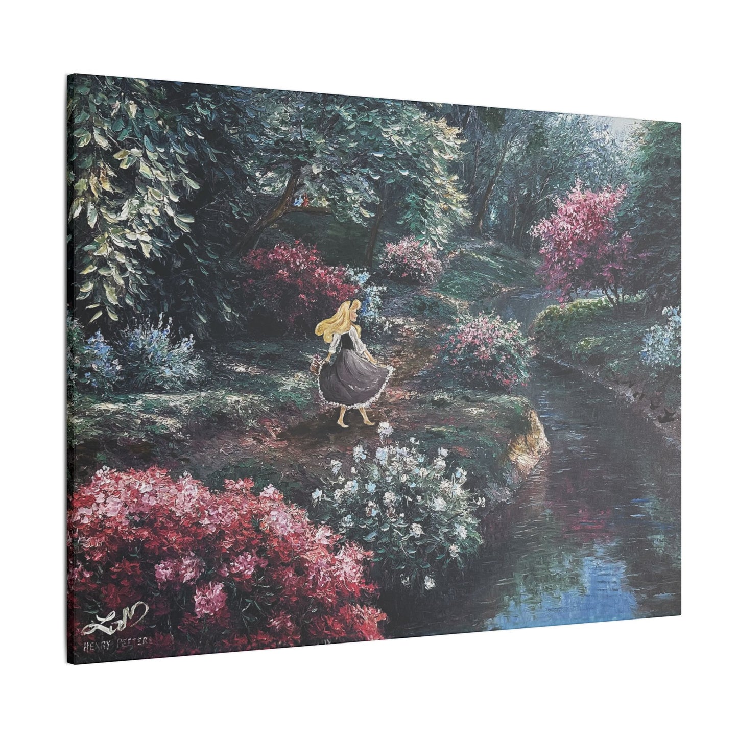 "Upon a Dream" - Matte Canvas, Stretched, 0.75"