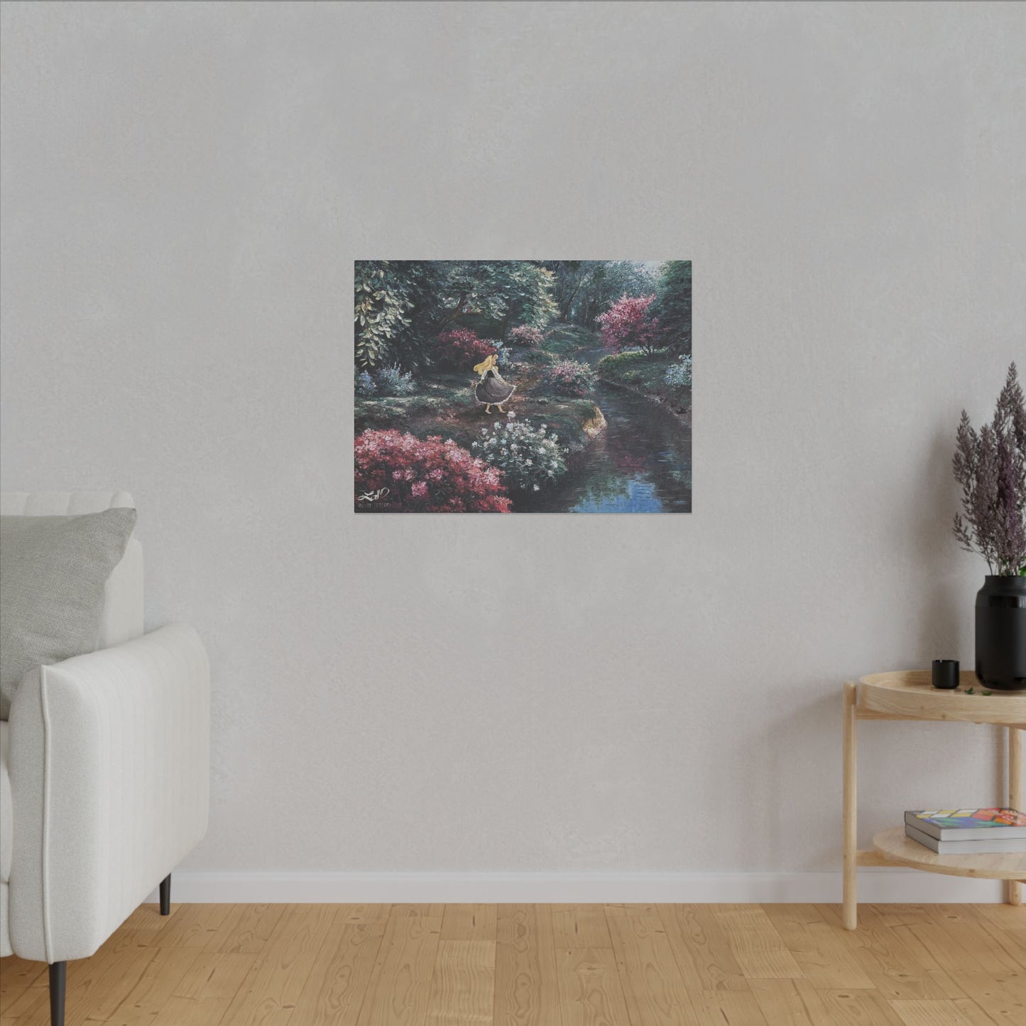 "Upon a Dream" - Matte Canvas, Stretched, 0.75"