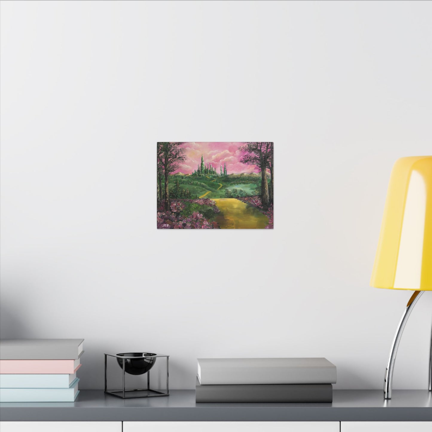 "Yellow Brick Road" - Matte Canvas, Stretched, 0.75"