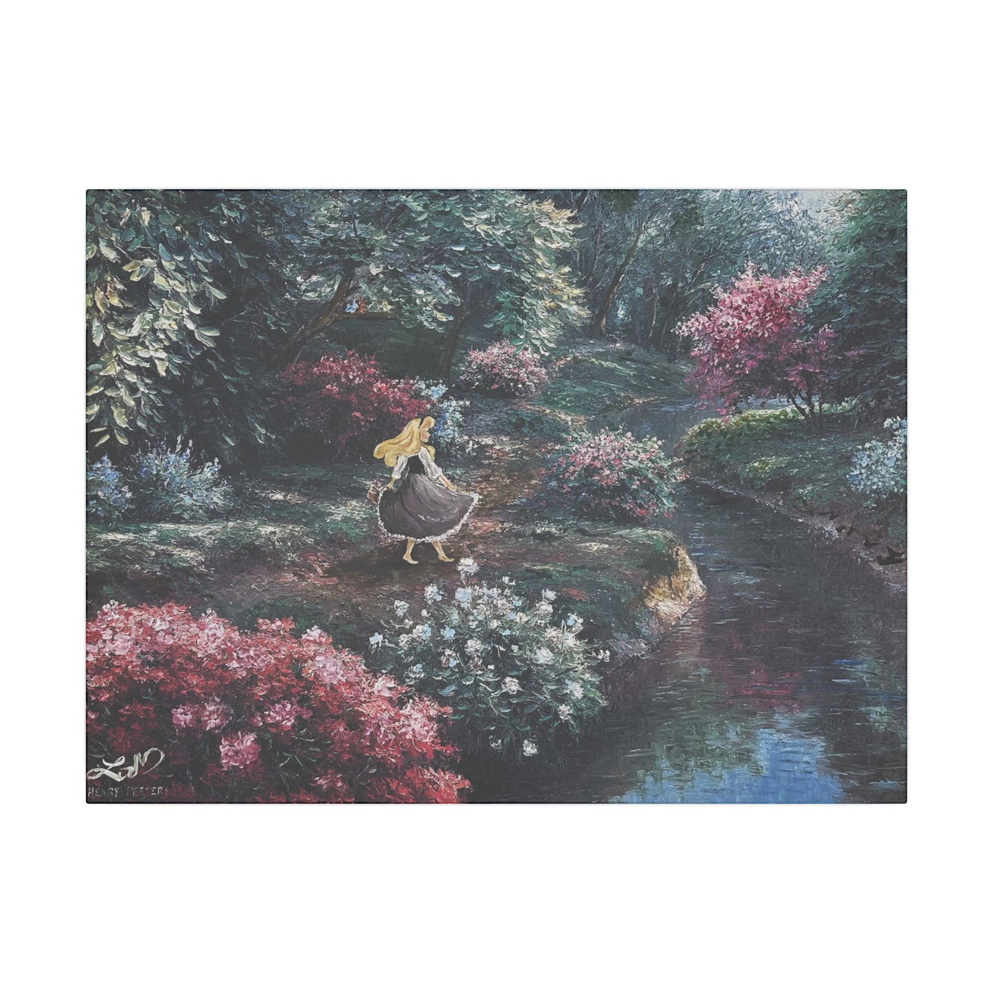 "Upon a Dream" - Matte Canvas, Stretched, 0.75"