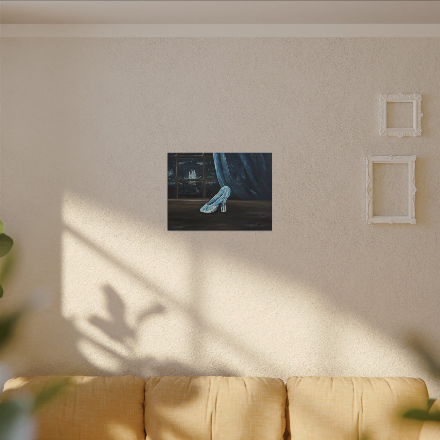 "The Glass Slipper" - Matte Canvas, Stretched, 0.75"