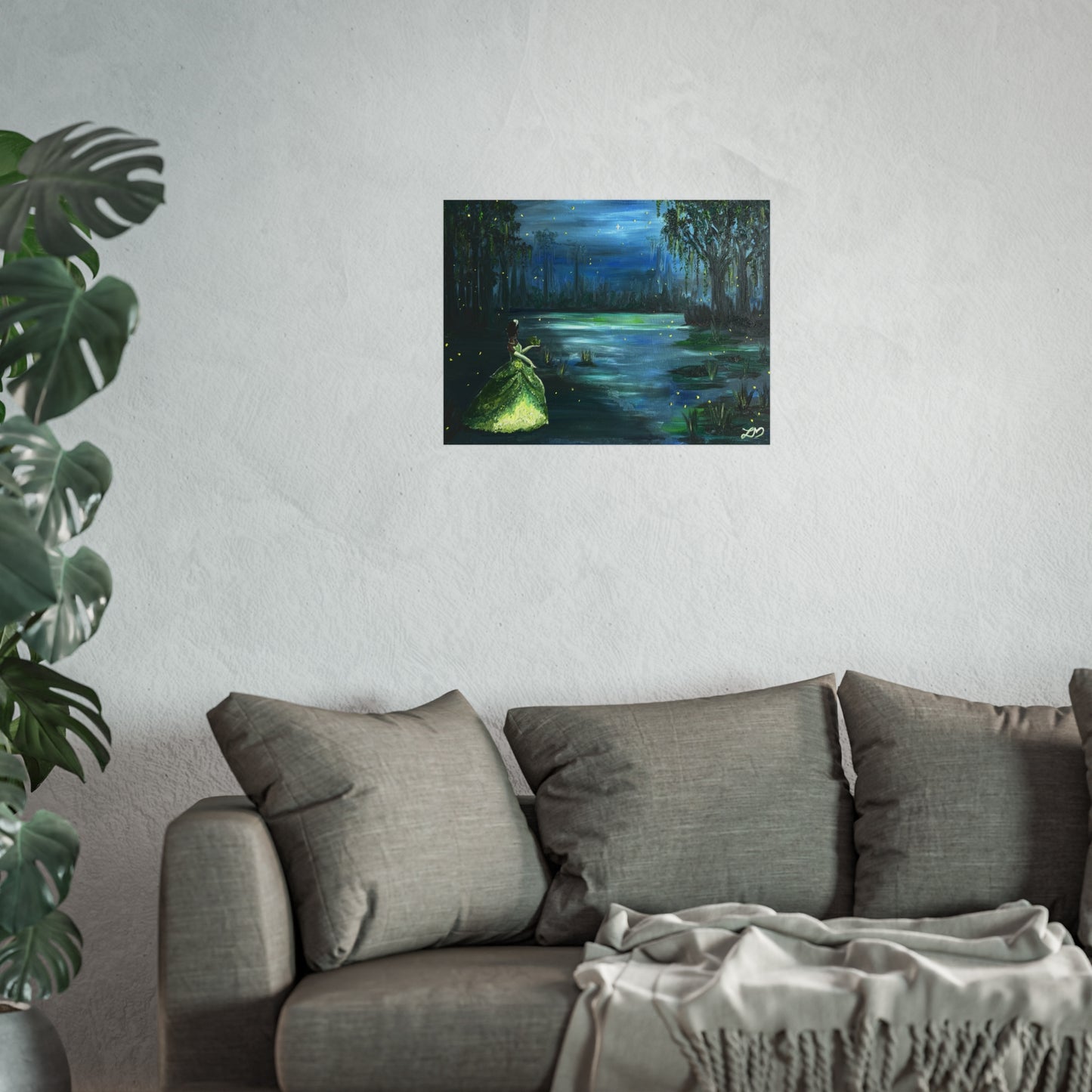 "Look How She Lights Up The Sky" Print- Fine Art Poster