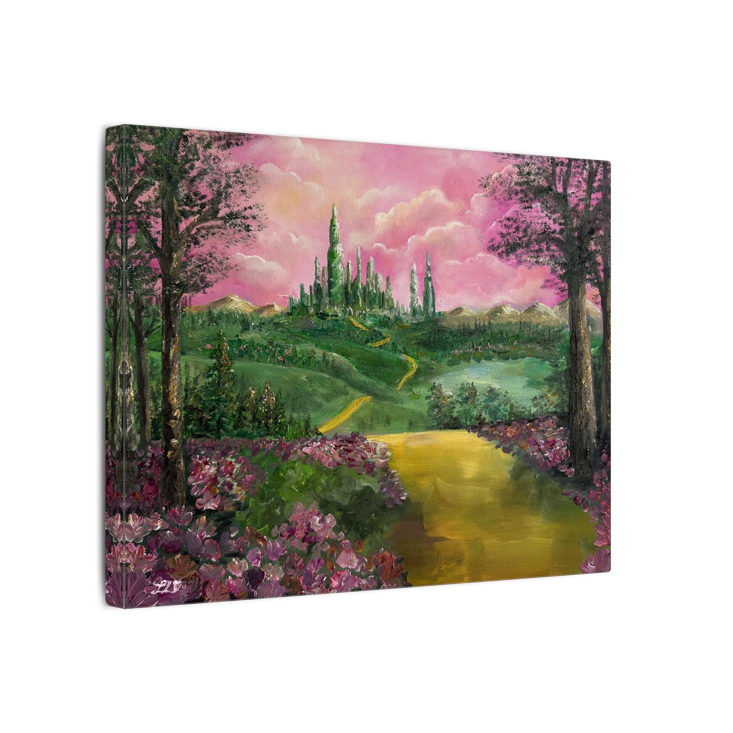 "Yellow Brick Road" - Matte Canvas, Stretched, 0.75"