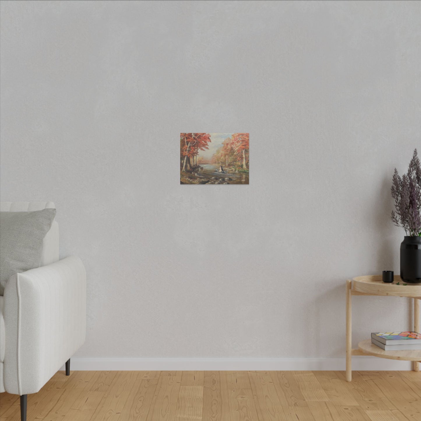 "Around the Riverbend" - Matte Canvas, Stretched, 0.75"