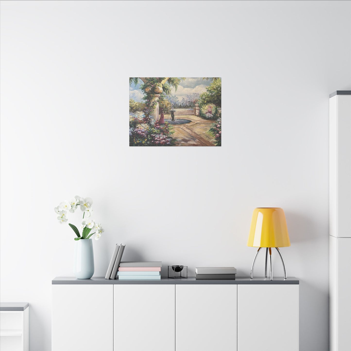 "Damsel" - Matte Canvas, Stretched, 0.75"