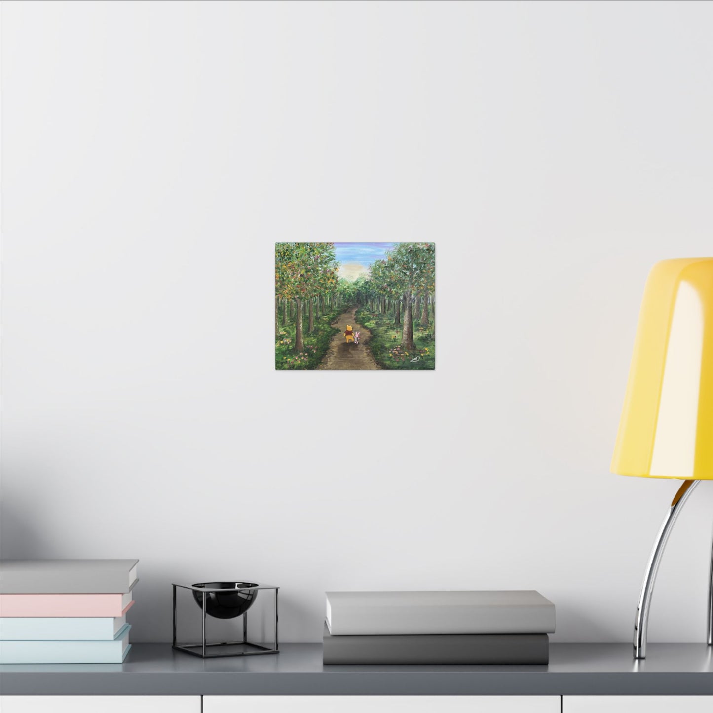 "Deep In The Hundred Acre Wood" - Matte Canvas, Stretched, 0.75"