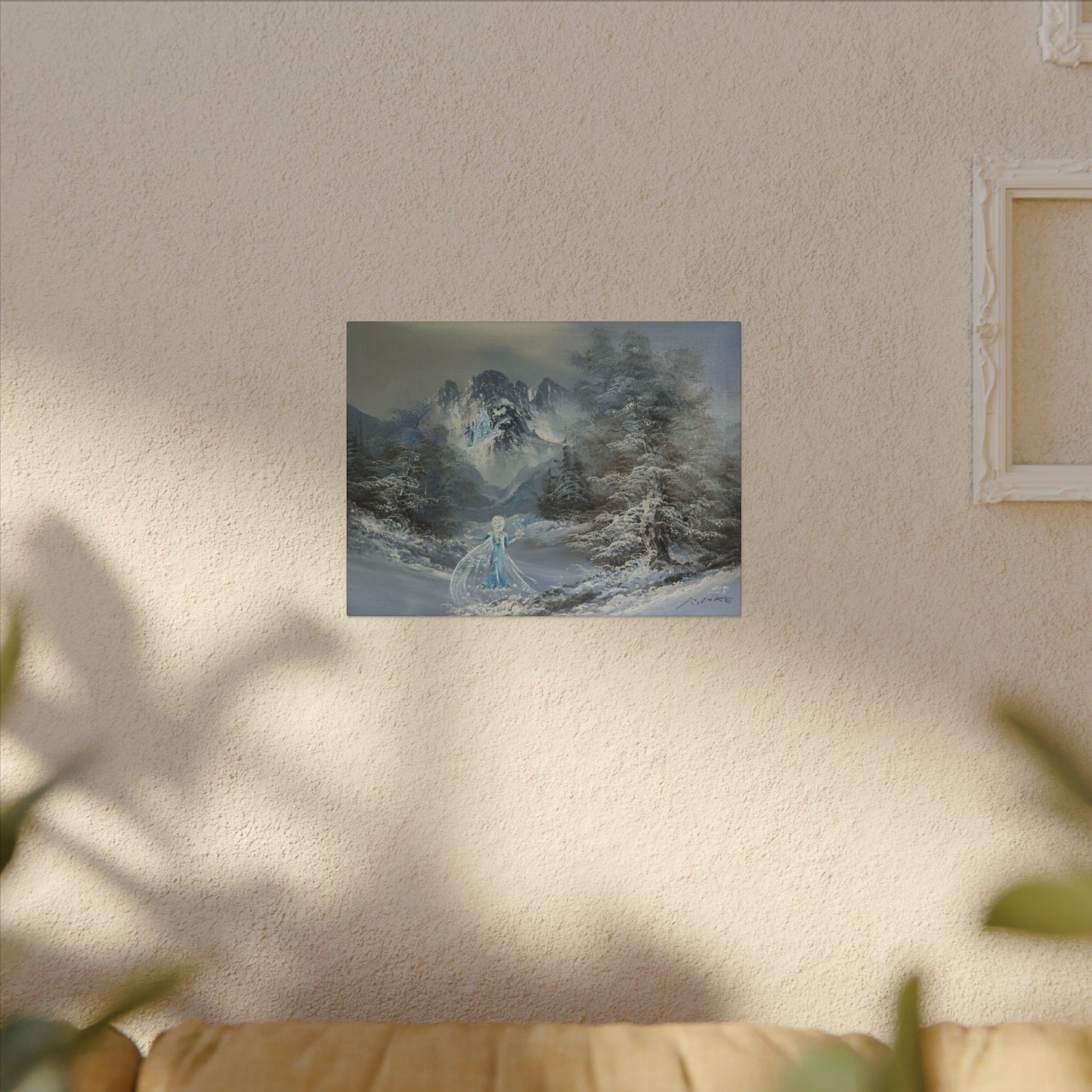 "Snow Queen" - Matte Canvas, Stretched, 0.75"