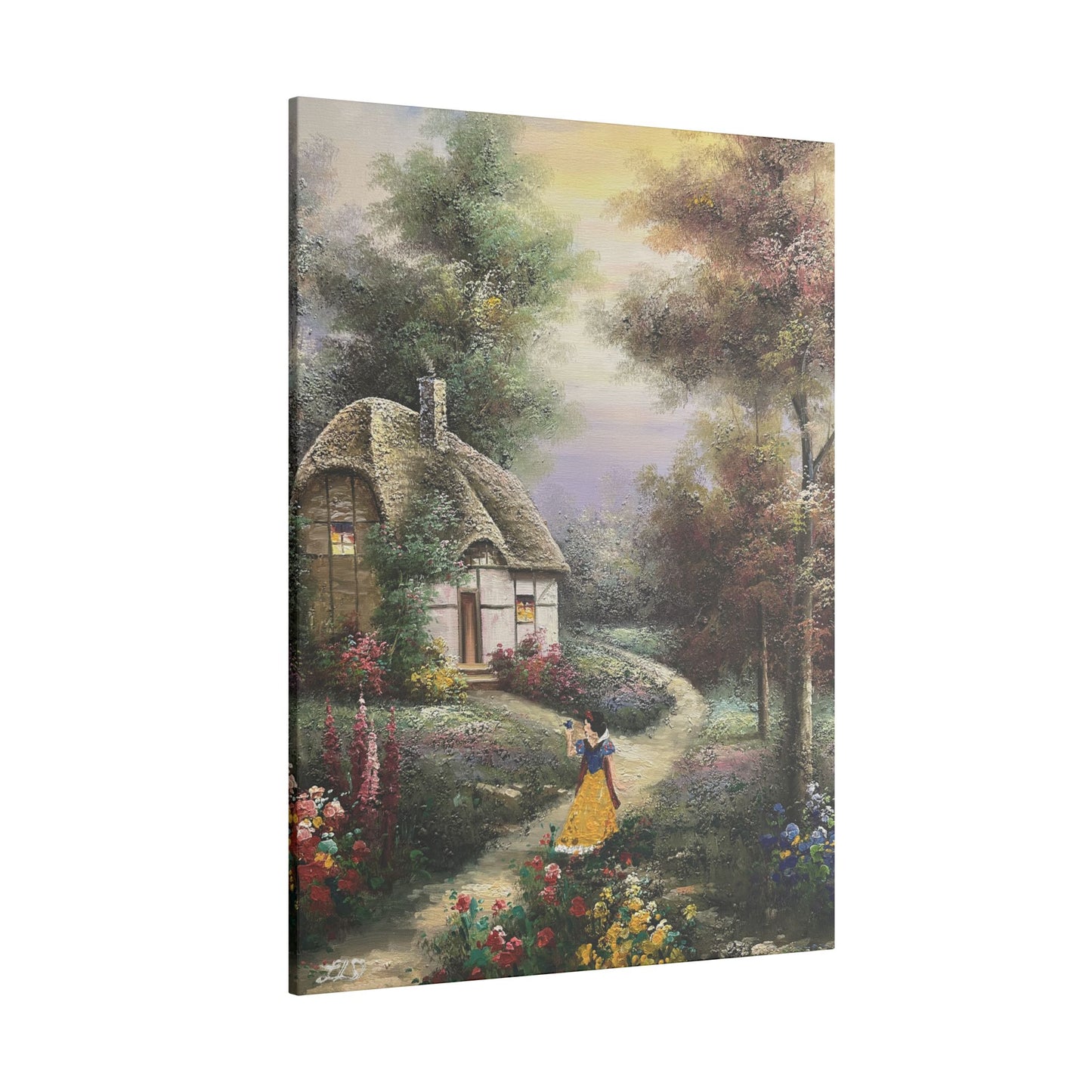 "Someday My Prince Will Come" - Matte Canvas, Stretched, 0.75"