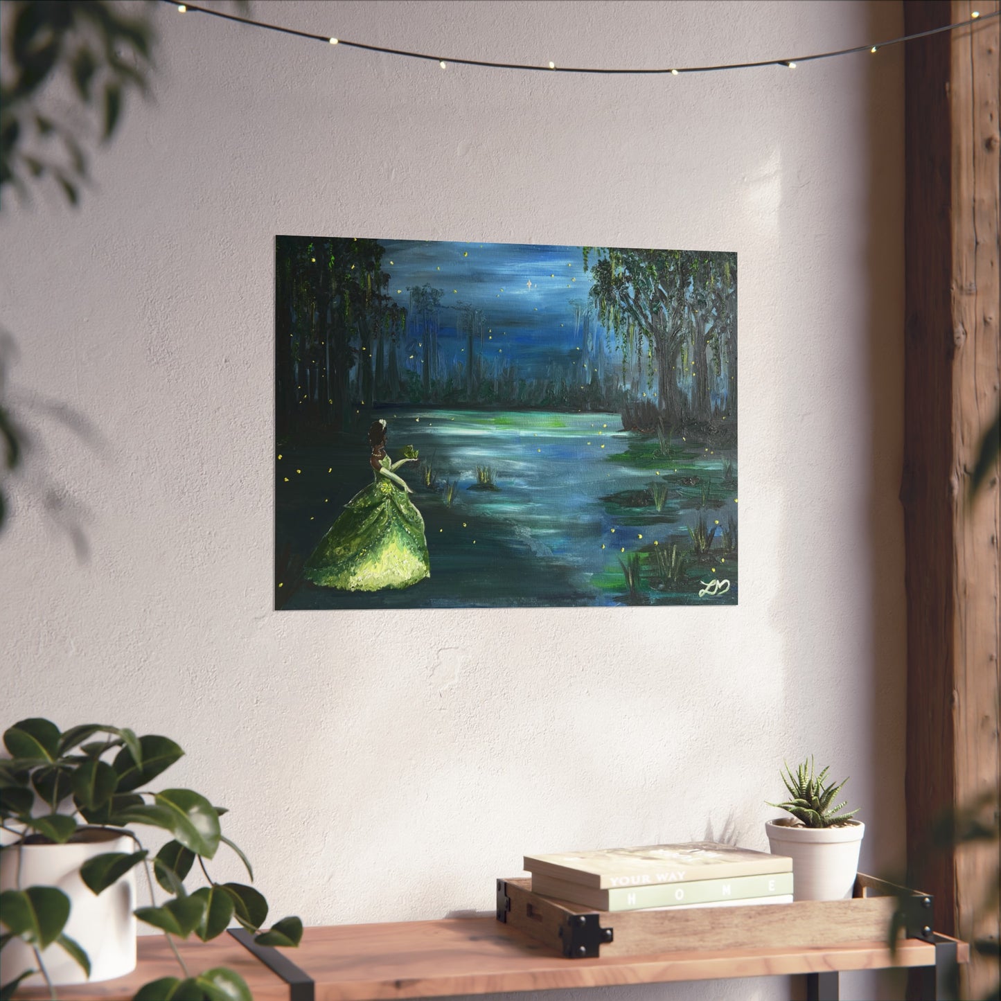 "Look How She Lights Up The Sky" Print- Fine Art Poster