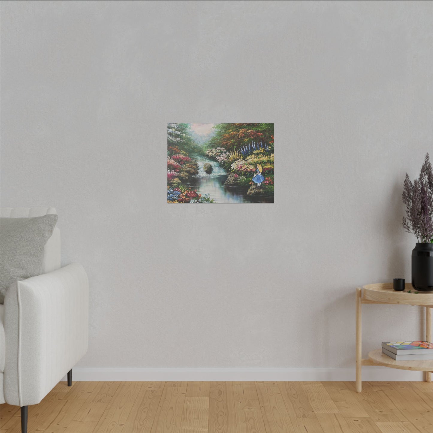 "In Wonderland" - Matte Canvas, Stretched, 0.75"