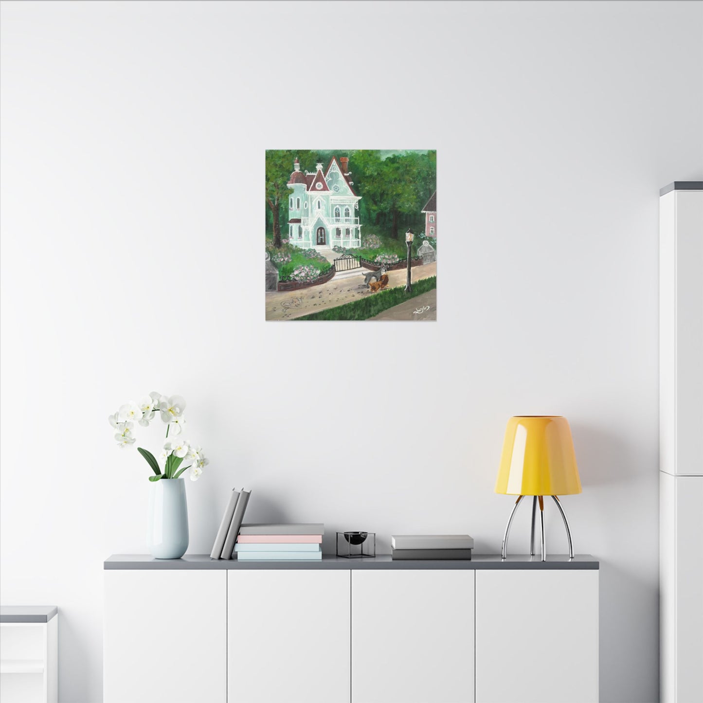 "Puppy Love" - Matte Canvas, Stretched, 0.75"