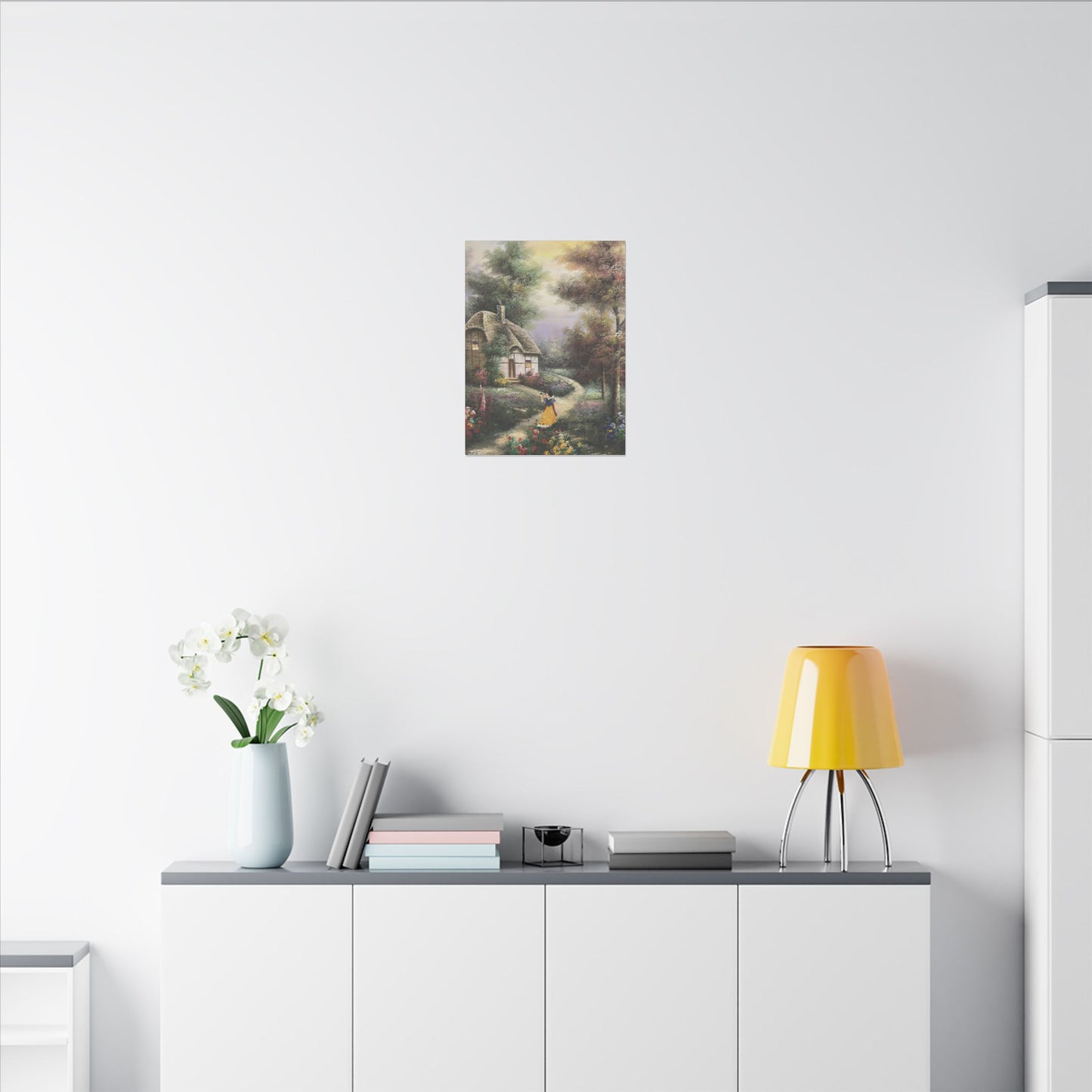 "Someday My Prince Will Come" - Matte Canvas, Stretched, 0.75"