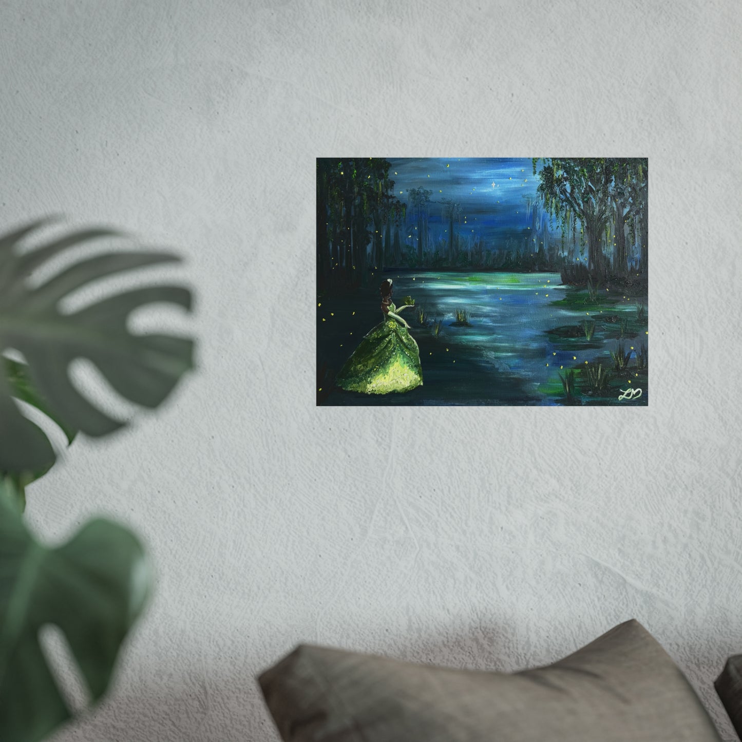 "Look How She Lights Up The Sky" Print- Fine Art Poster