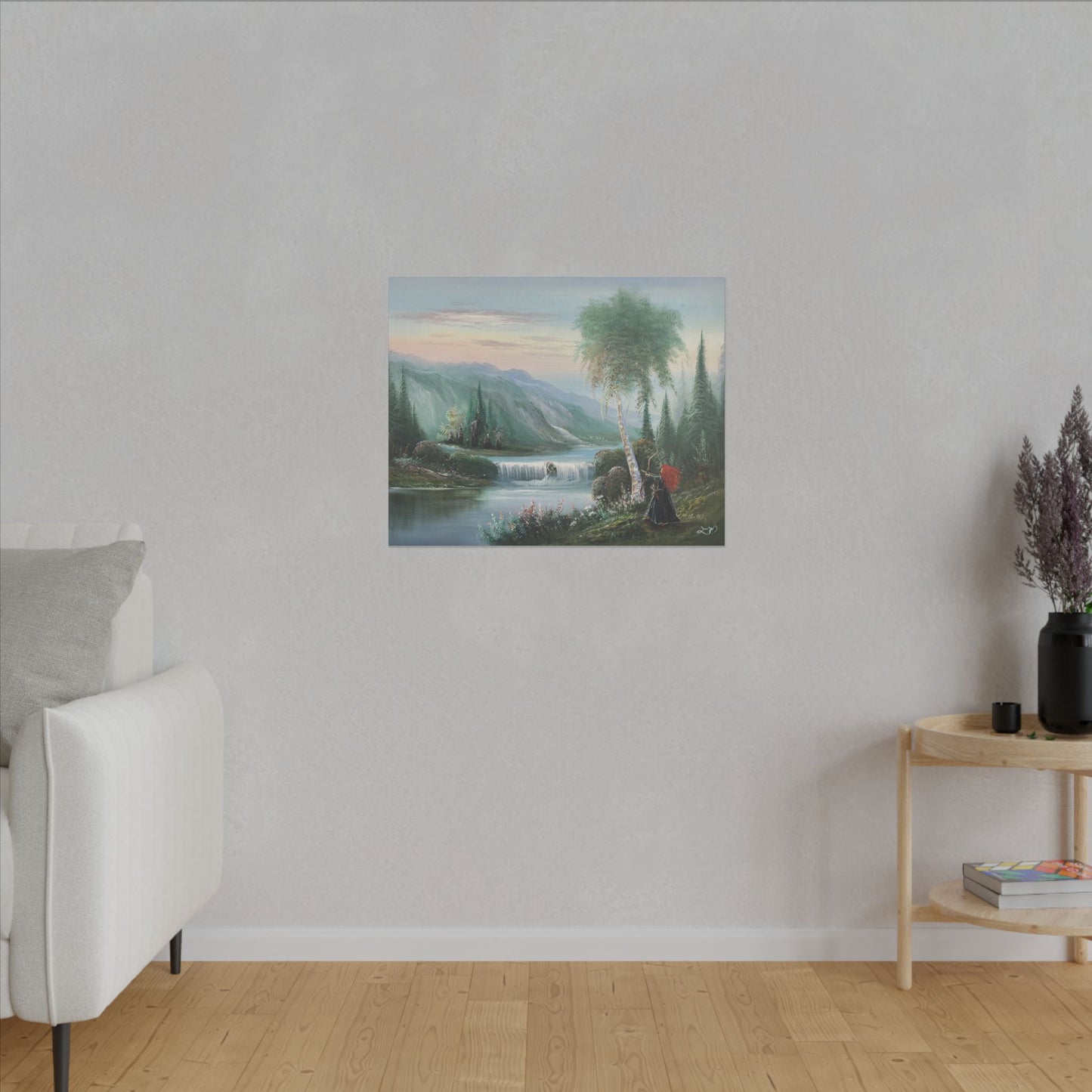 "Bow of Destiny" - Matte Canvas, Stretched, 0.75"