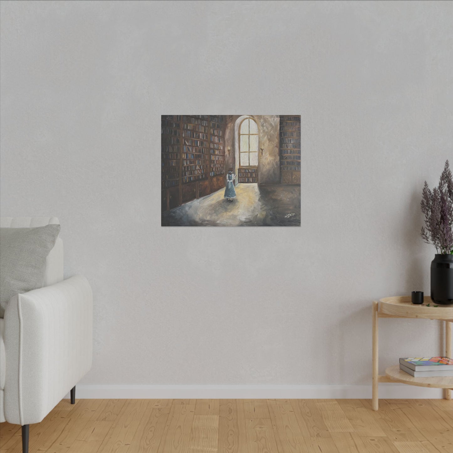 "It's My Favorite Part Because...You'll See" - Matte Canvas, Stretched, 0.75"