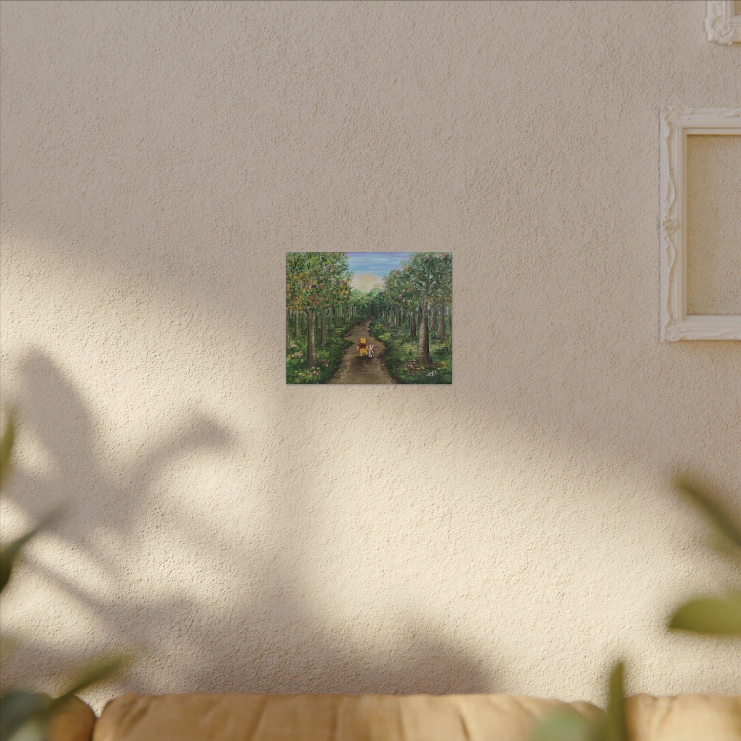 "Deep In The Hundred Acre Wood" - Matte Canvas, Stretched, 0.75"