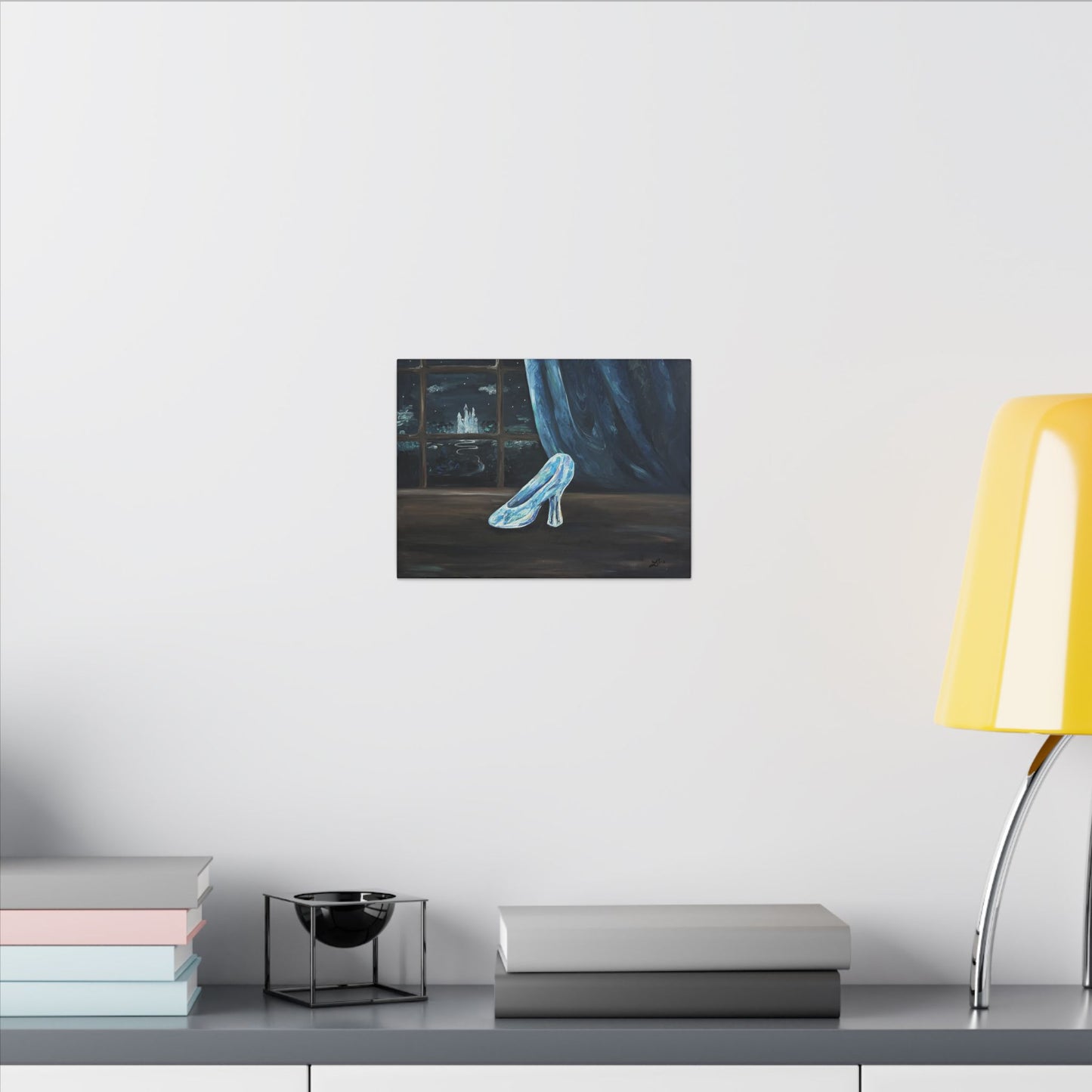 "The Glass Slipper" - Matte Canvas, Stretched, 0.75"