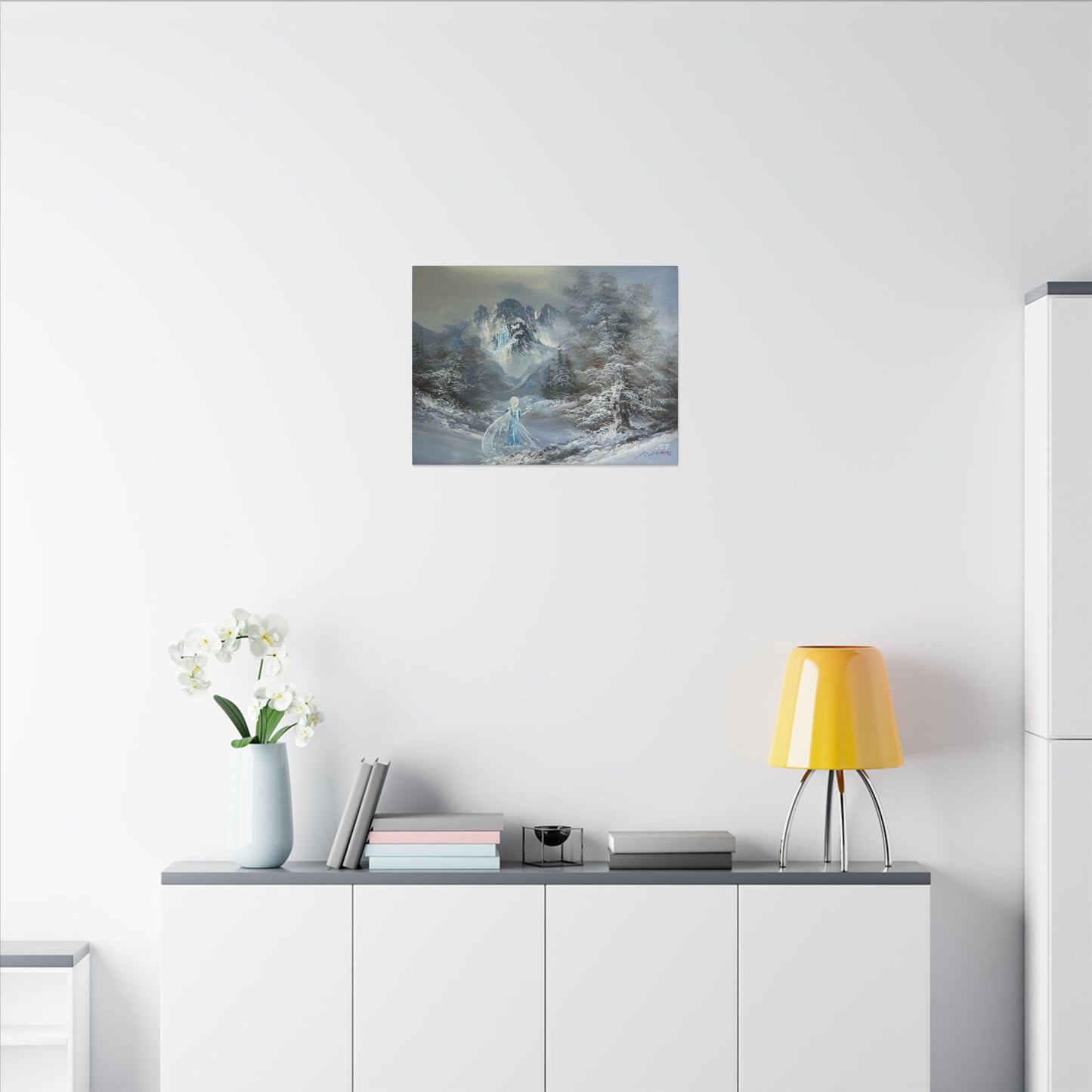 "Snow Queen" - Matte Canvas, Stretched, 0.75"