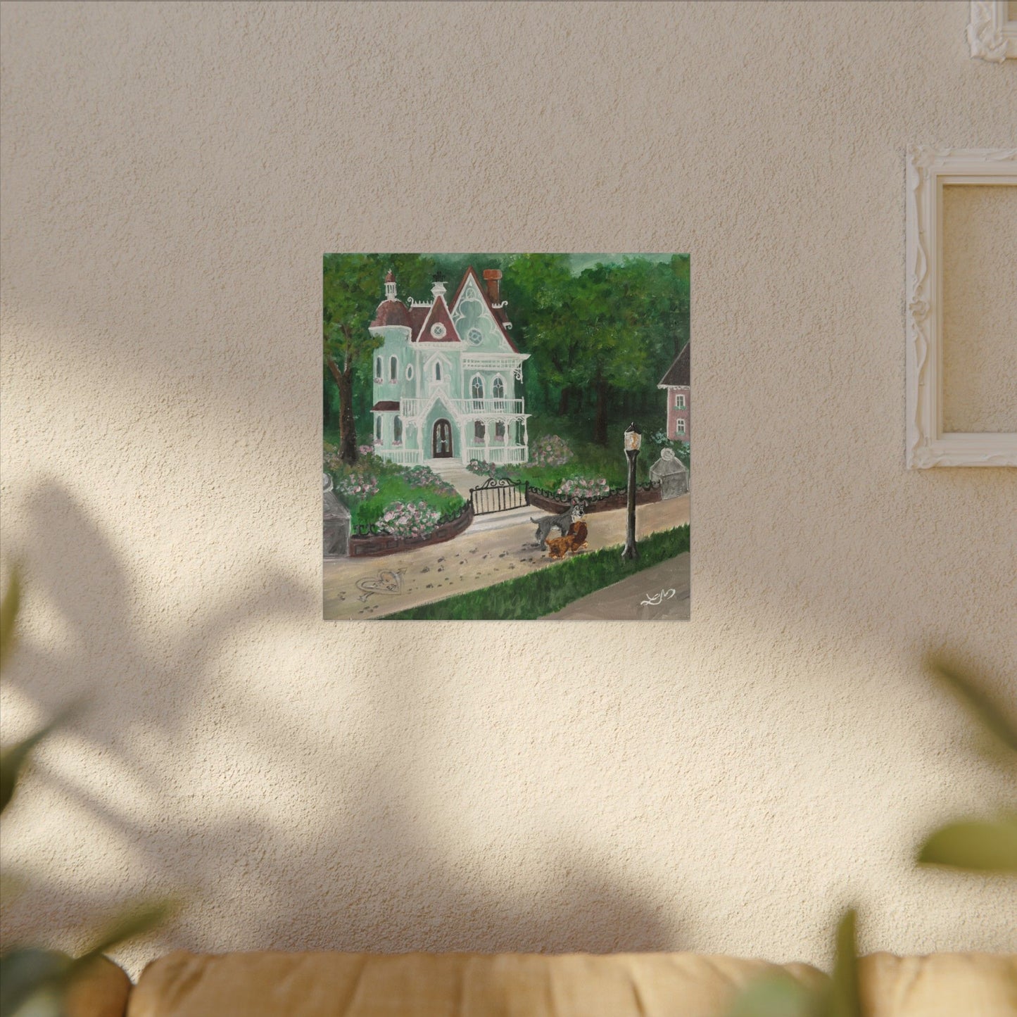 "Puppy Love" - Matte Canvas, Stretched, 0.75"