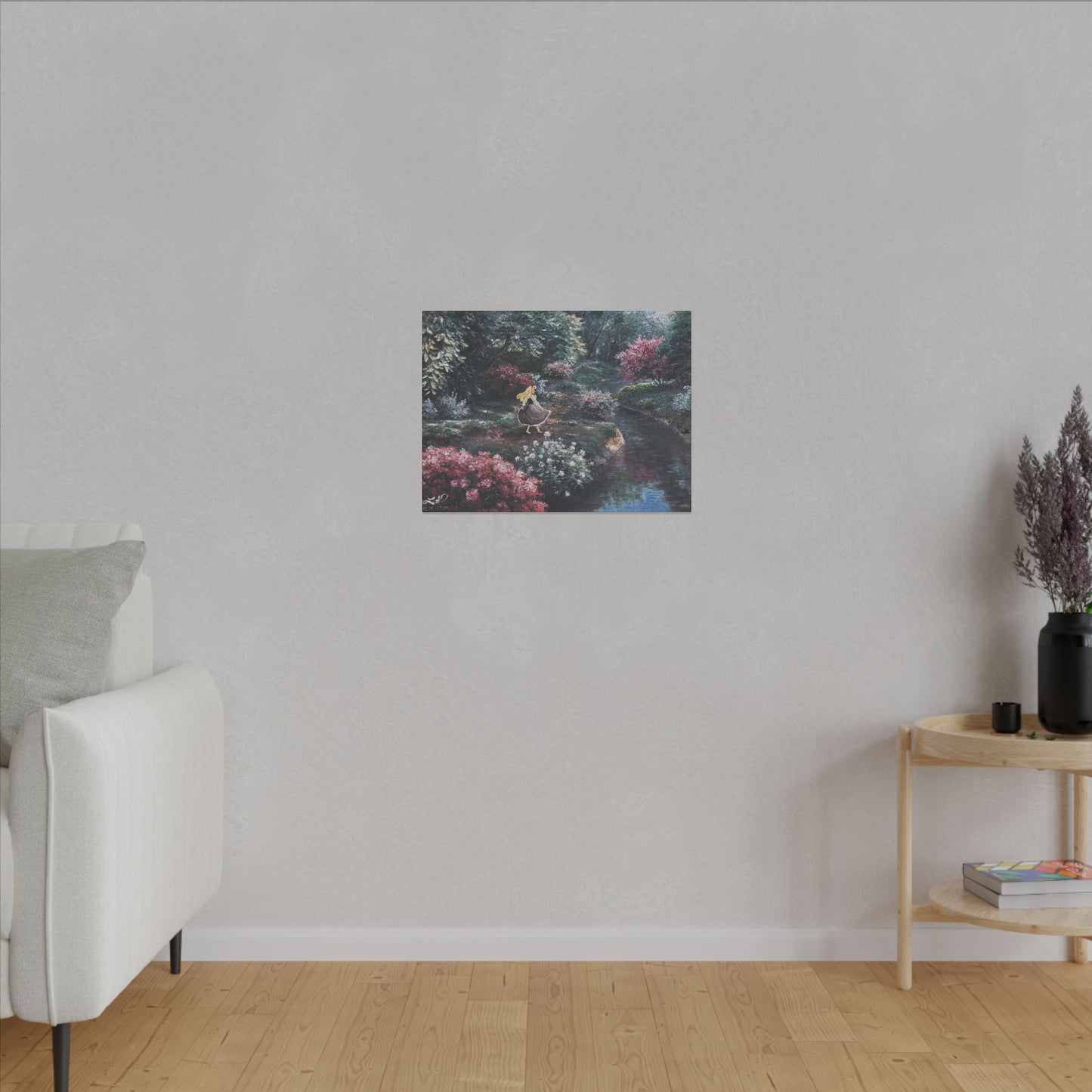 "Upon a Dream" - Matte Canvas, Stretched, 0.75"