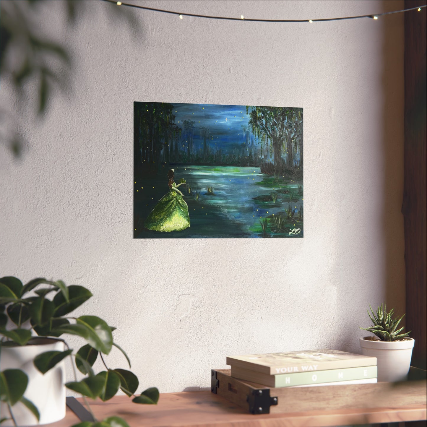 "Look How She Lights Up The Sky" Print- Fine Art Poster