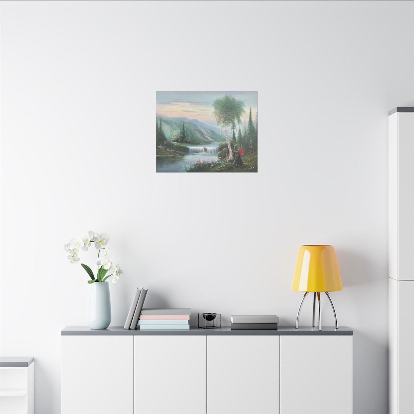 "Bow of Destiny" - Matte Canvas, Stretched, 0.75"