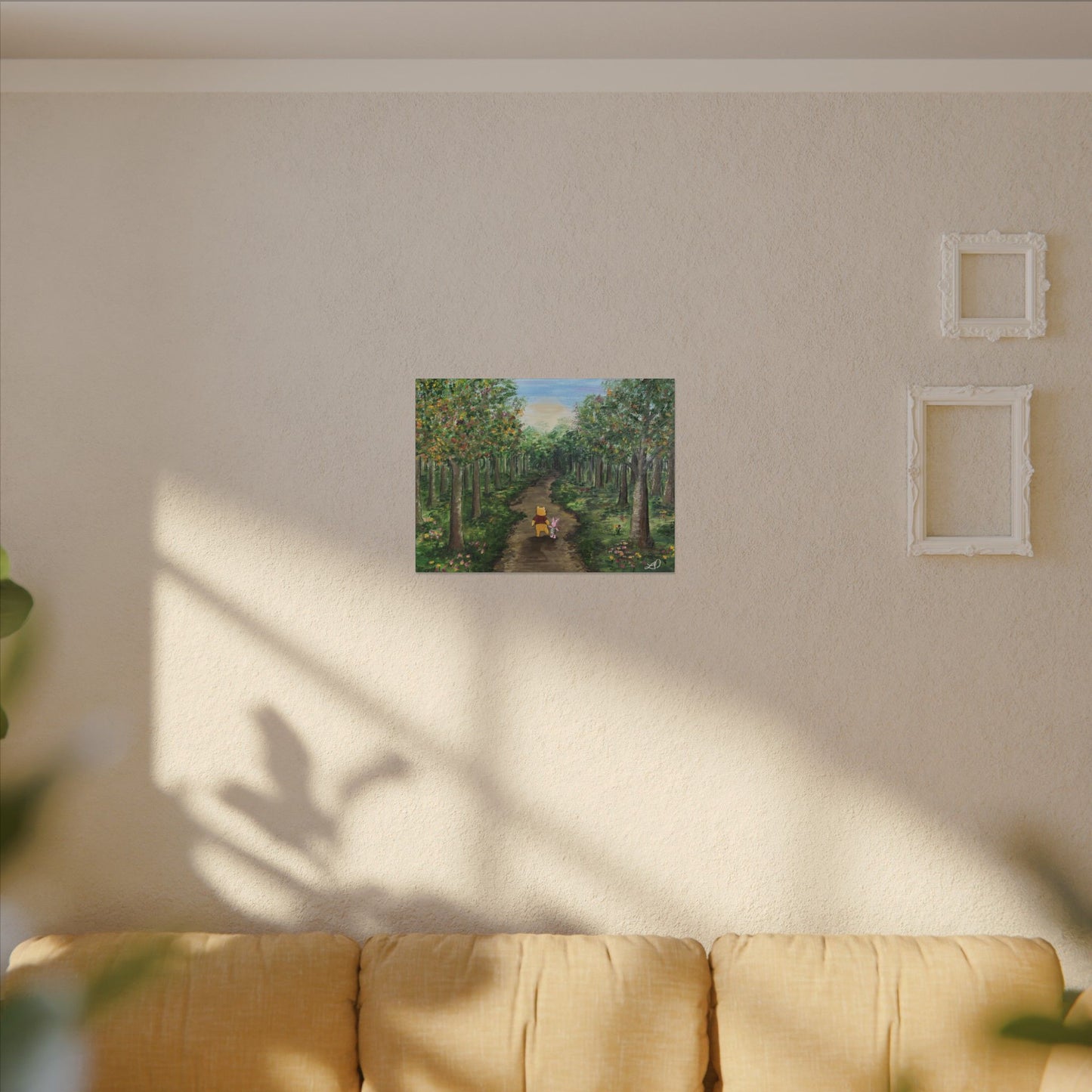 "Deep In The Hundred Acre Wood" - Matte Canvas, Stretched, 0.75"
