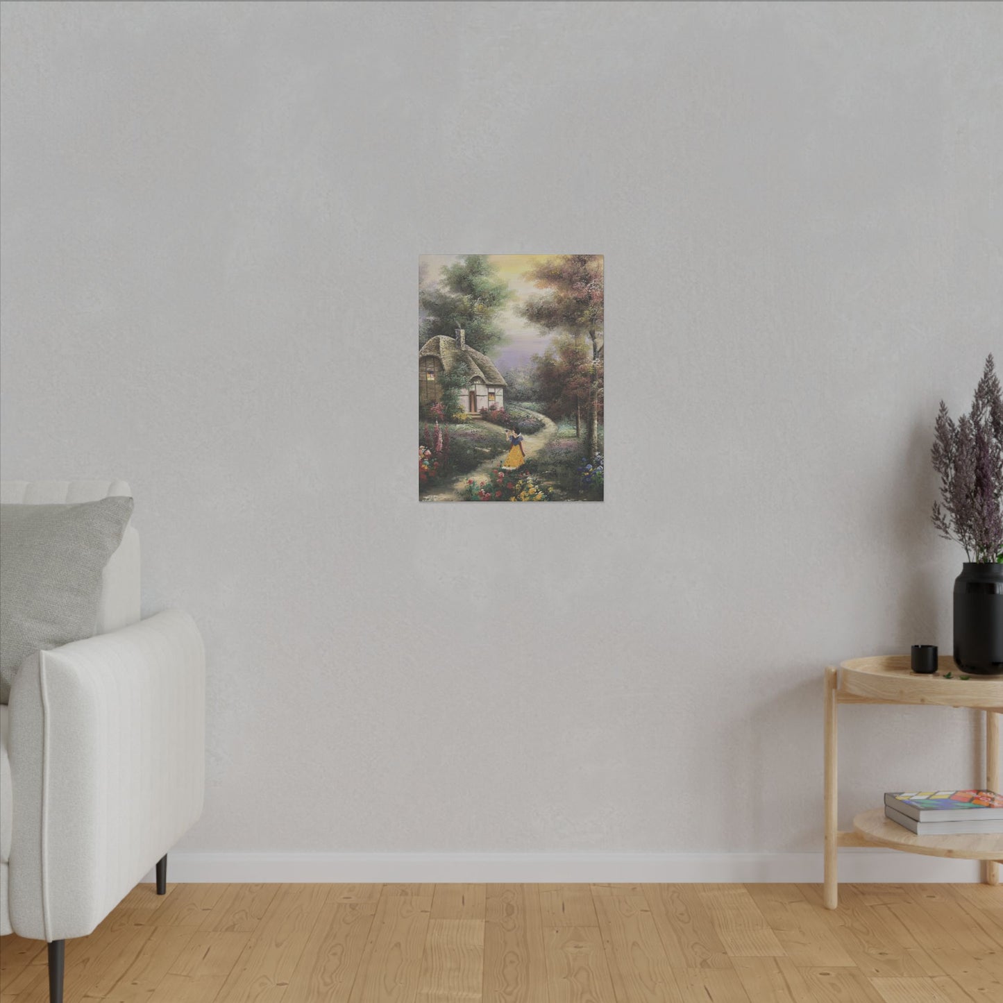 "Someday My Prince Will Come" - Matte Canvas, Stretched, 0.75"