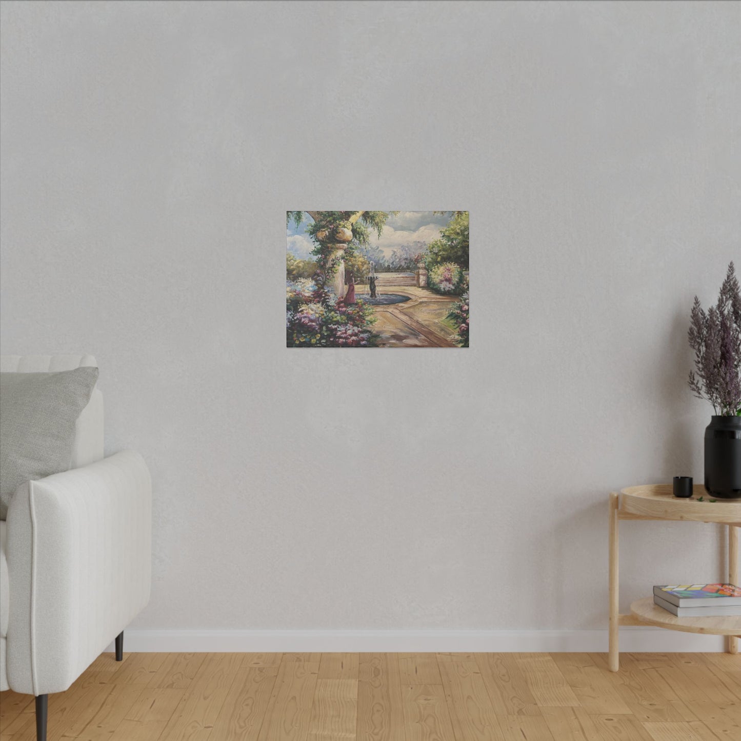 "Damsel" - Matte Canvas, Stretched, 0.75"