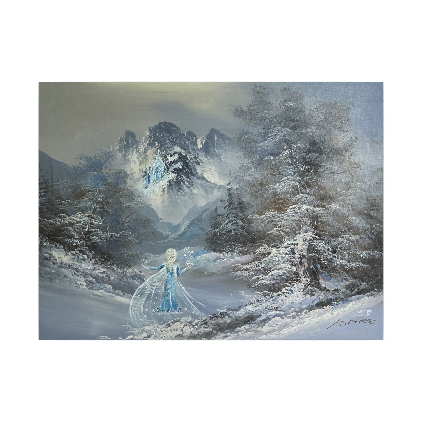 "Snow Queen" - Matte Canvas, Stretched, 0.75"
