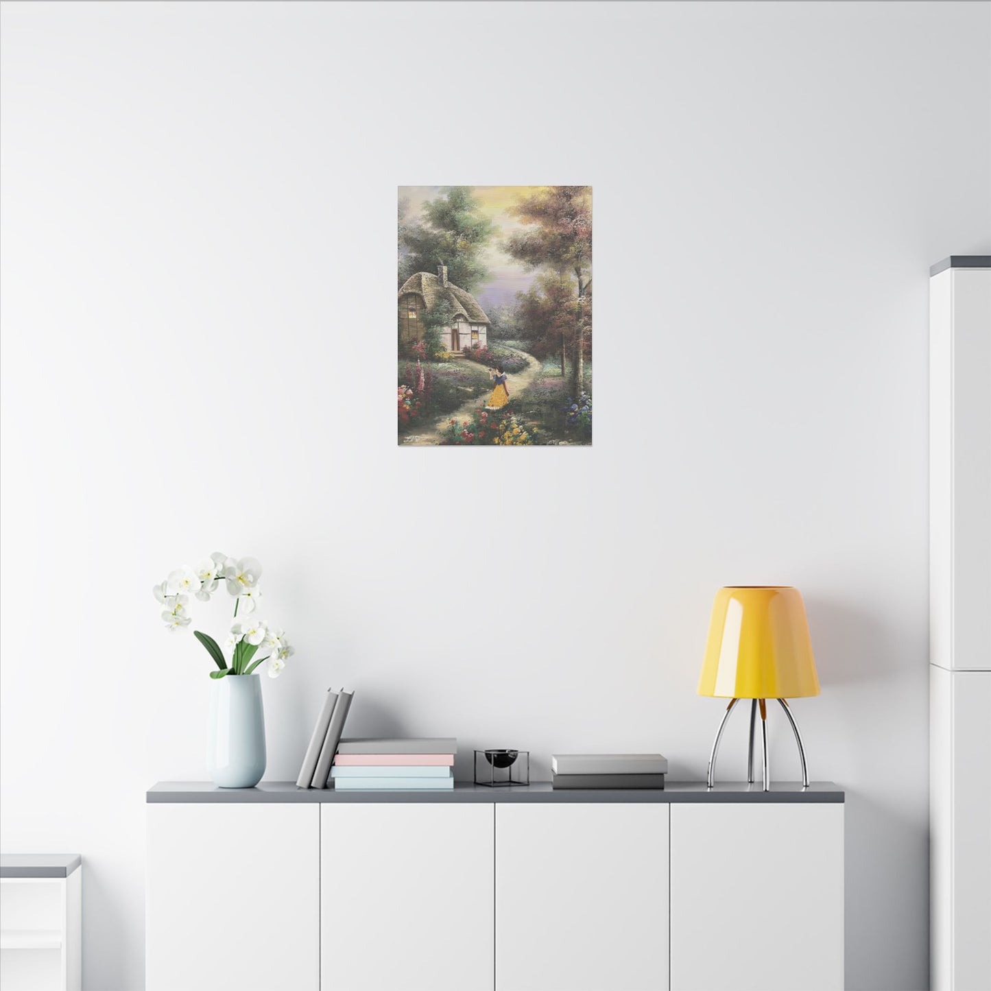 "Someday My Prince Will Come" - Matte Canvas, Stretched, 0.75"