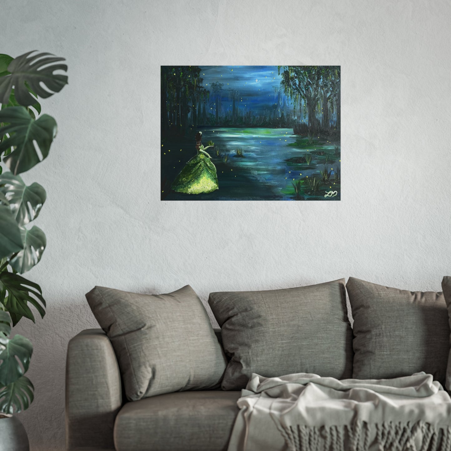 "Look How She Lights Up The Sky" Print- Fine Art Poster
