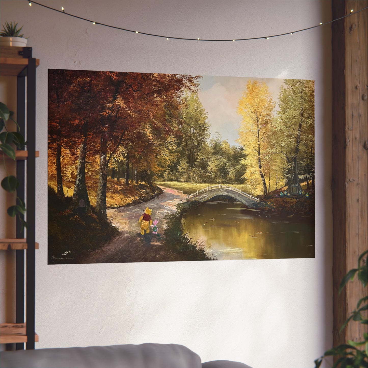 "Walk in the Hundred Acre Wood" Print- Fine Art Poster