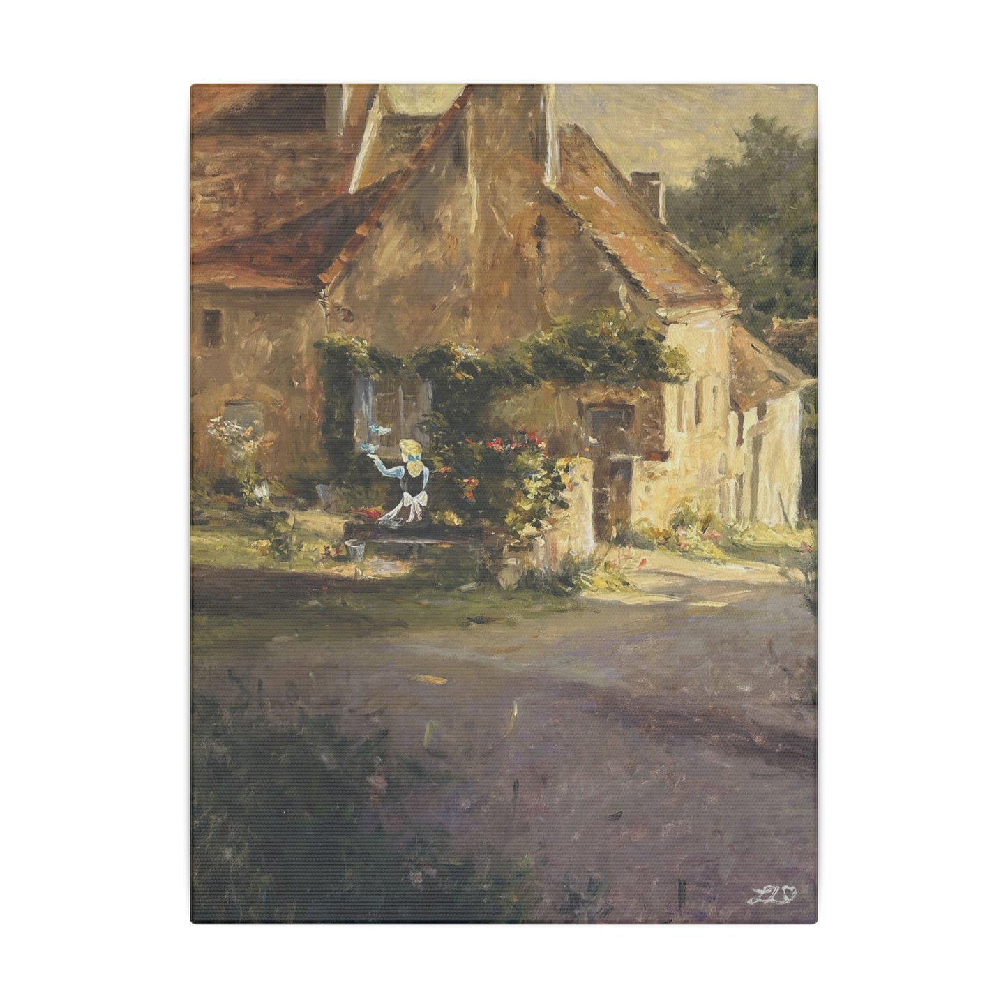 "Courage & Kindness" - Matte Canvas, Stretched, 0.75"