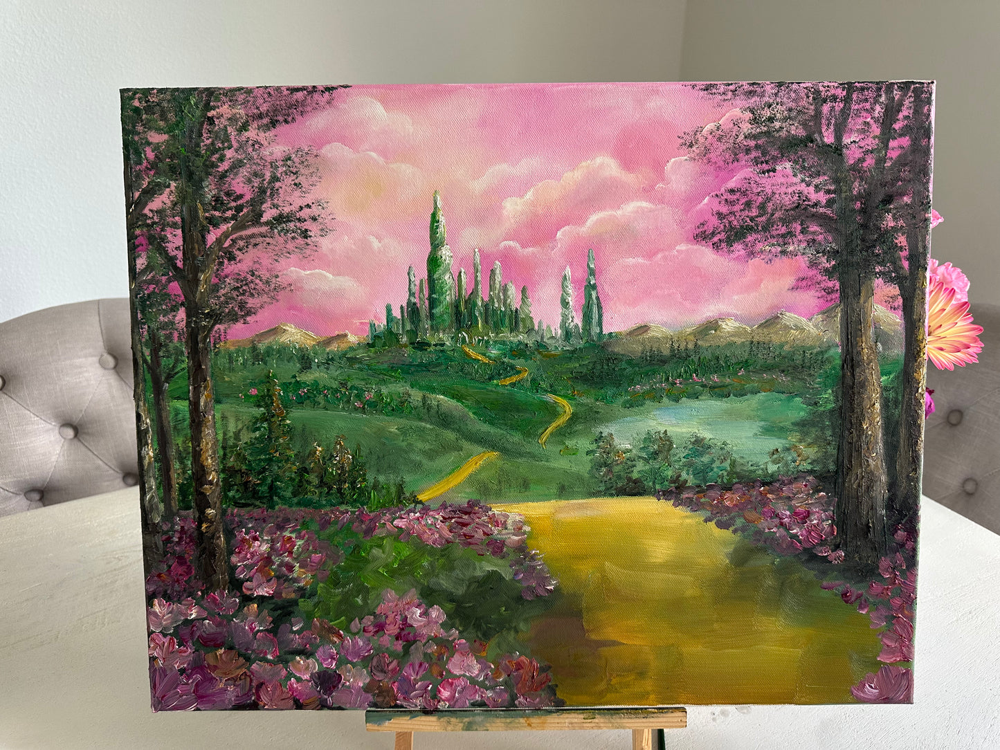 “Yellow Brick Road”- 16”x20” Original Oil Painting