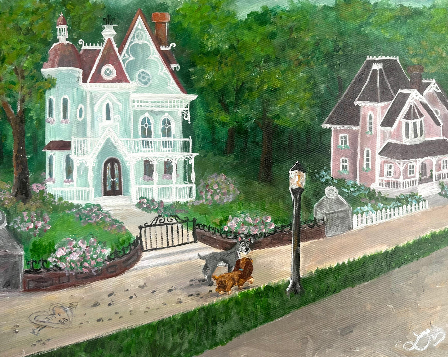 “Puppy Love”- 16”x20” Original Painting