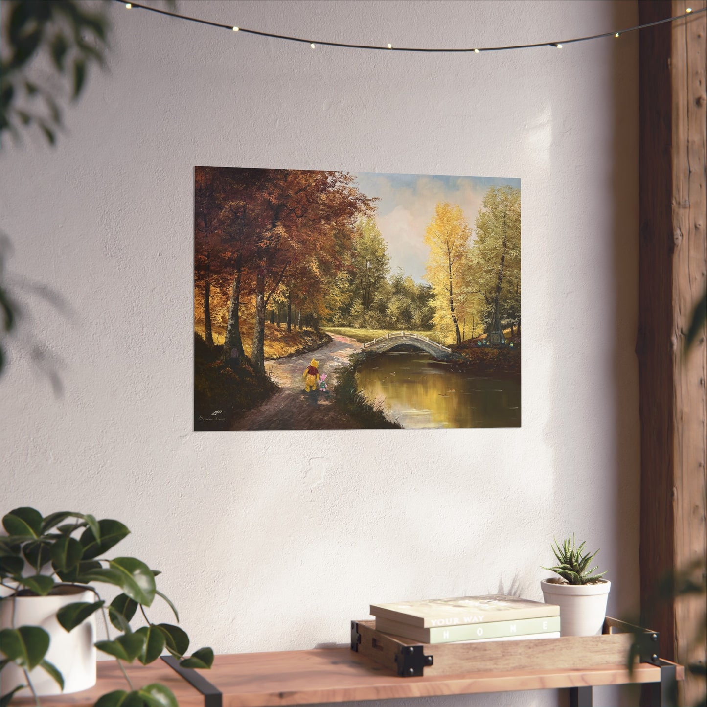 "Walk in the Hundred Acre Wood" Print- Fine Art Poster