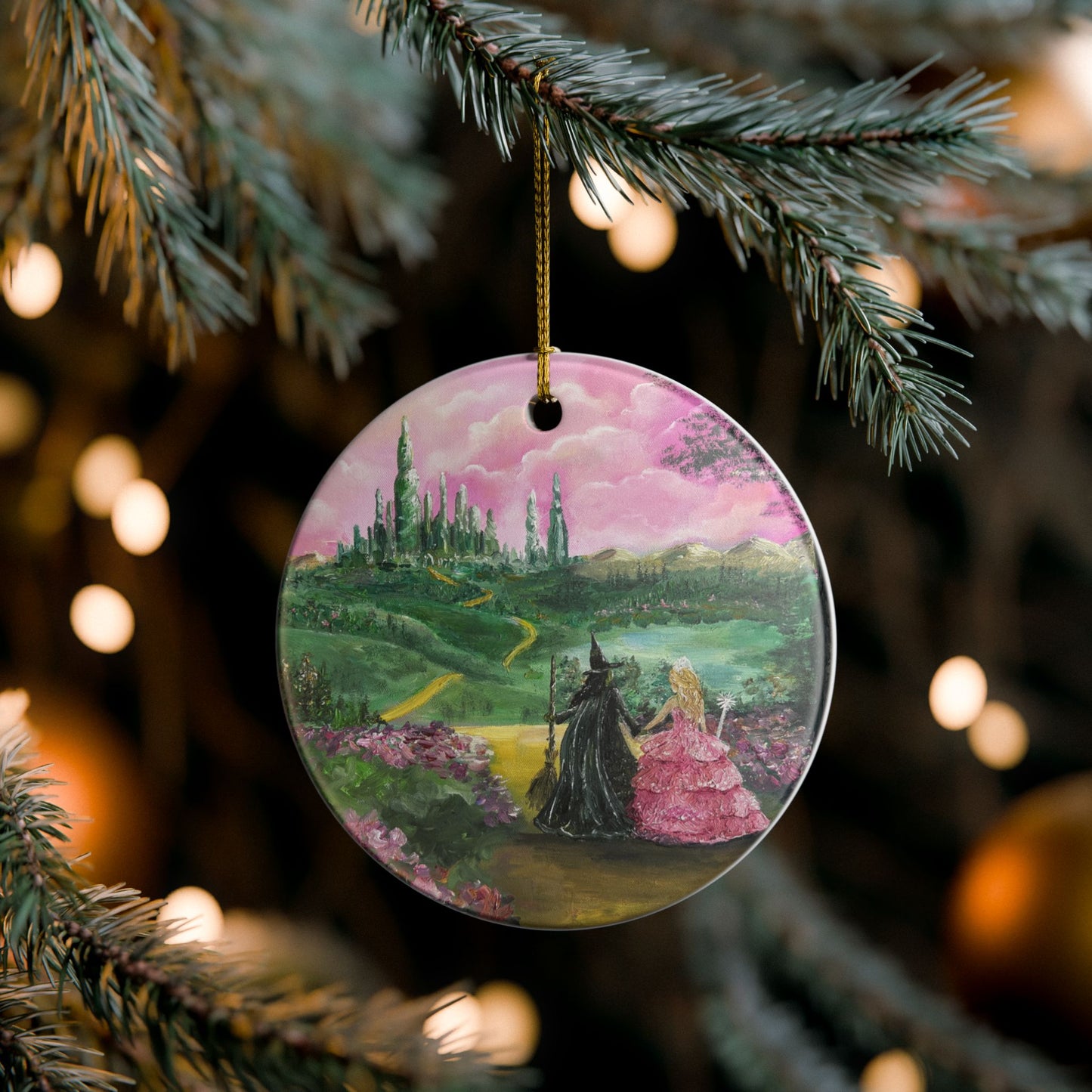 For Good Ceramic Ornament — Holiday Decoration