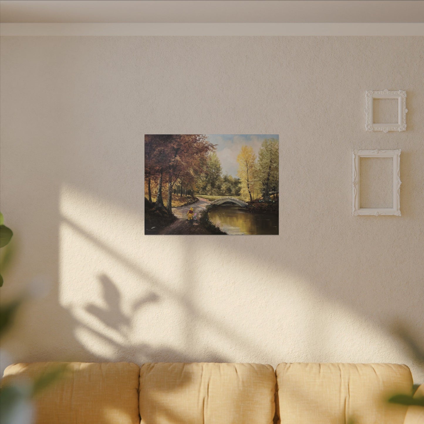 Walk in the Hundred Acre Wood - Matte Canvas, Stretched, 0.75"