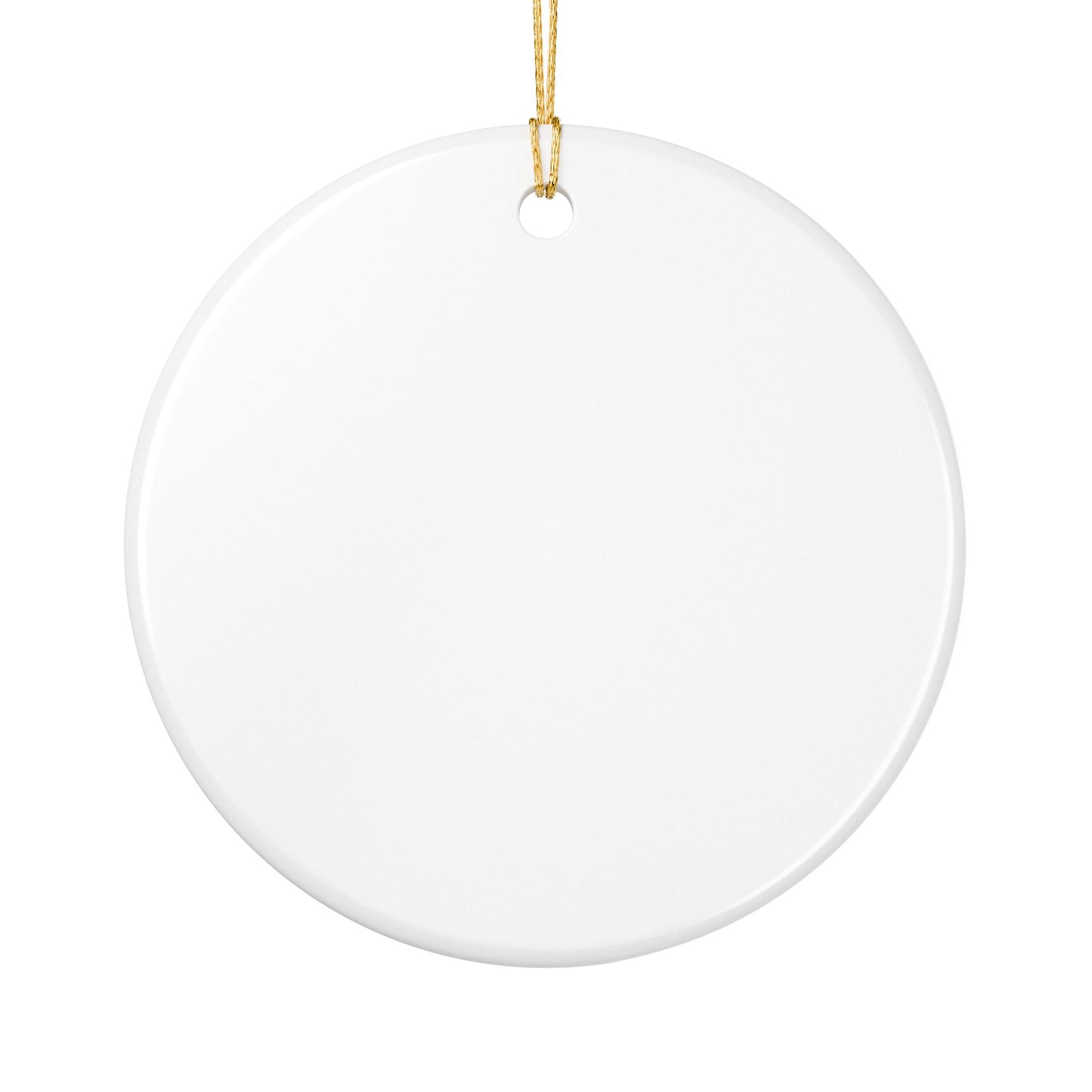 For Good Ceramic Ornament — Holiday Decoration