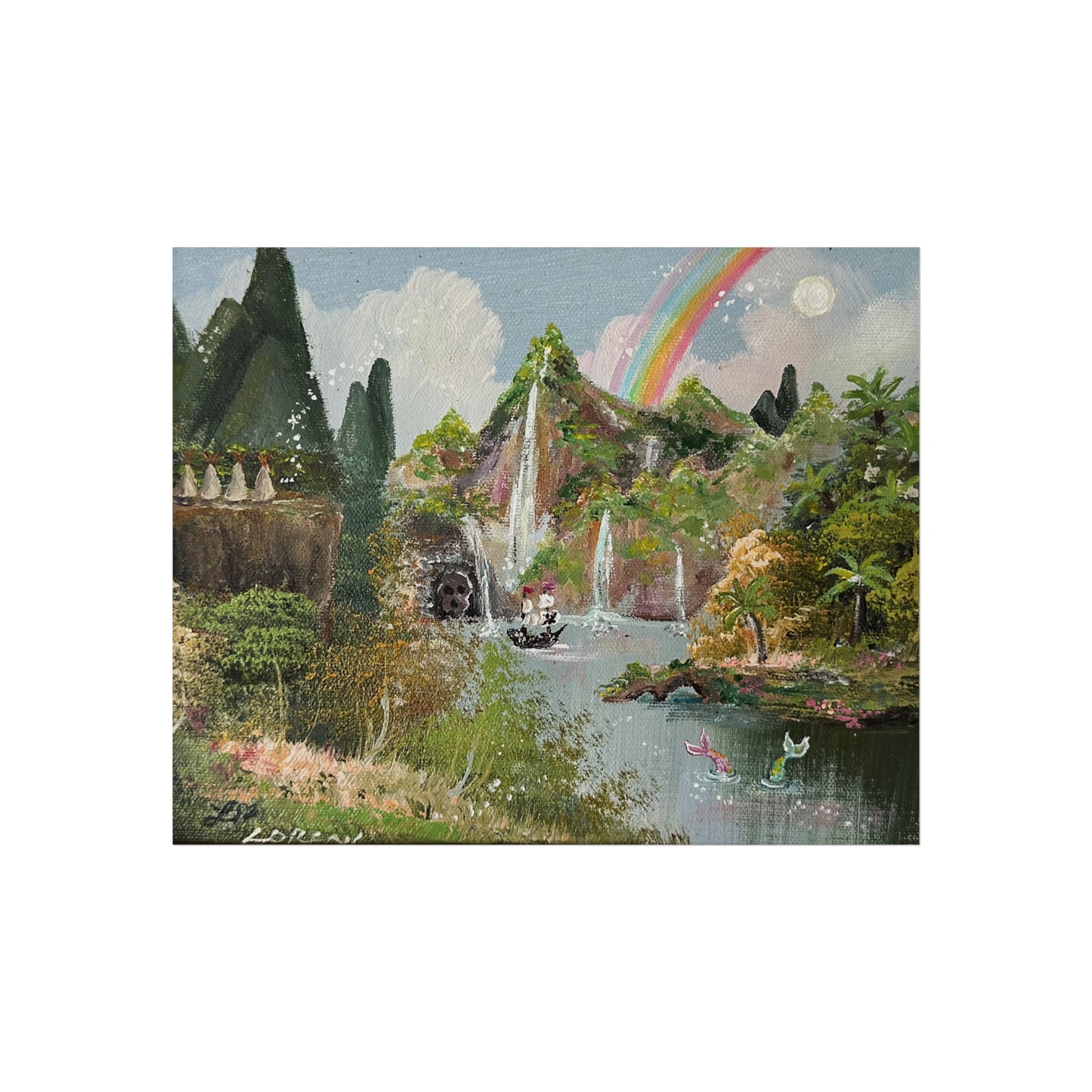 "Off to Neverland" - Fine Art Poster