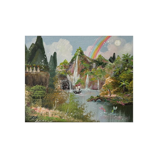 "Off to Neverland" - Fine Art Poster