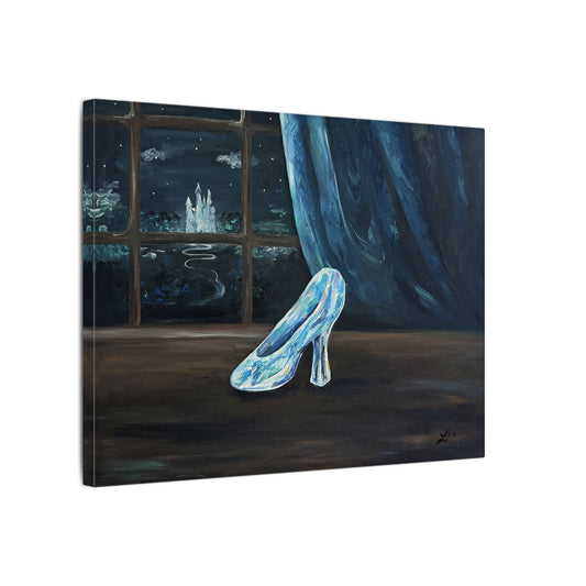 "The Glass Slipper" - Matte Canvas, Stretched, 0.75"