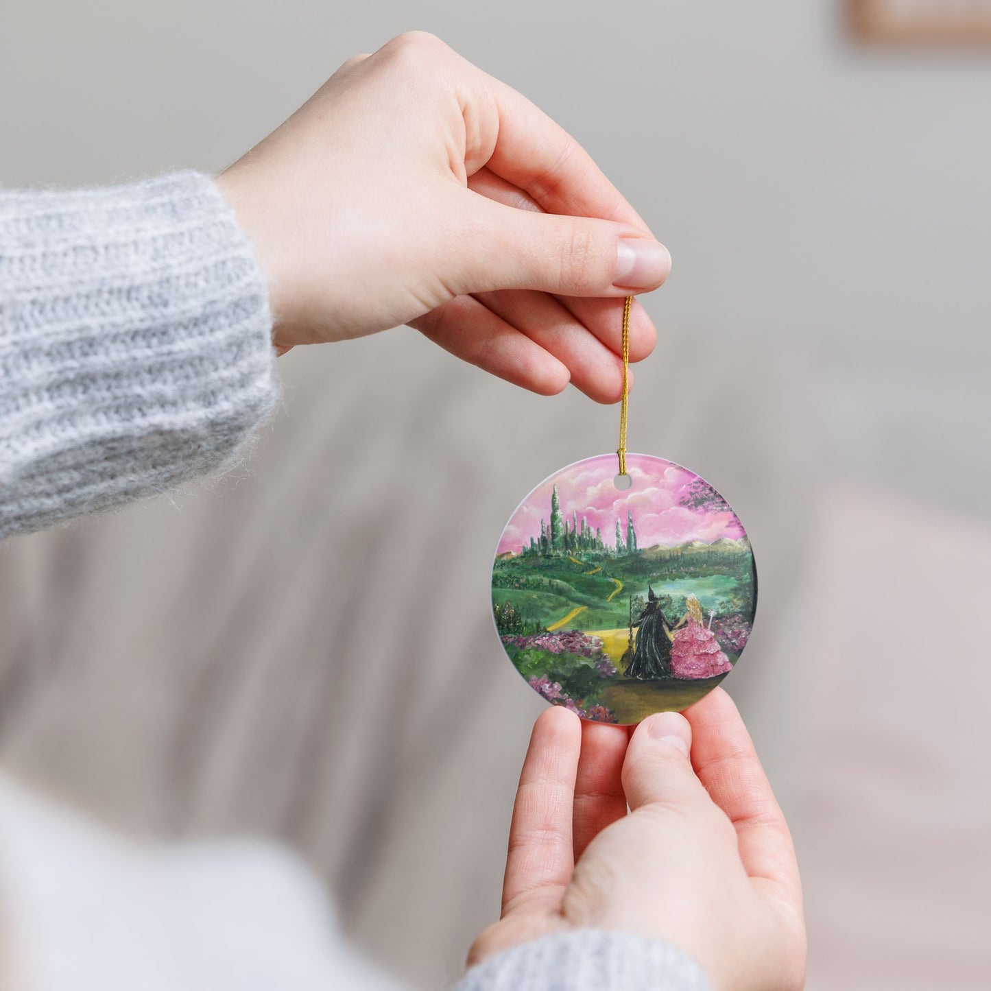 For Good Ceramic Ornament — Holiday Decoration