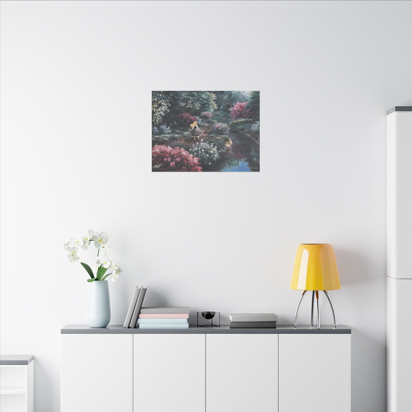 "Upon a Dream" - Matte Canvas, Stretched, 0.75"