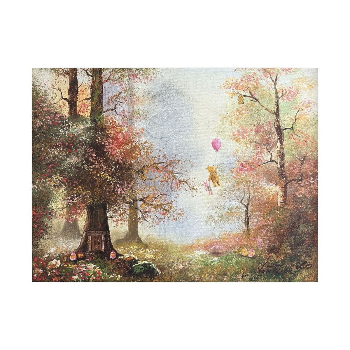 “Hunny Hunt”  - Matte Canvas, Stretched, 0.75"