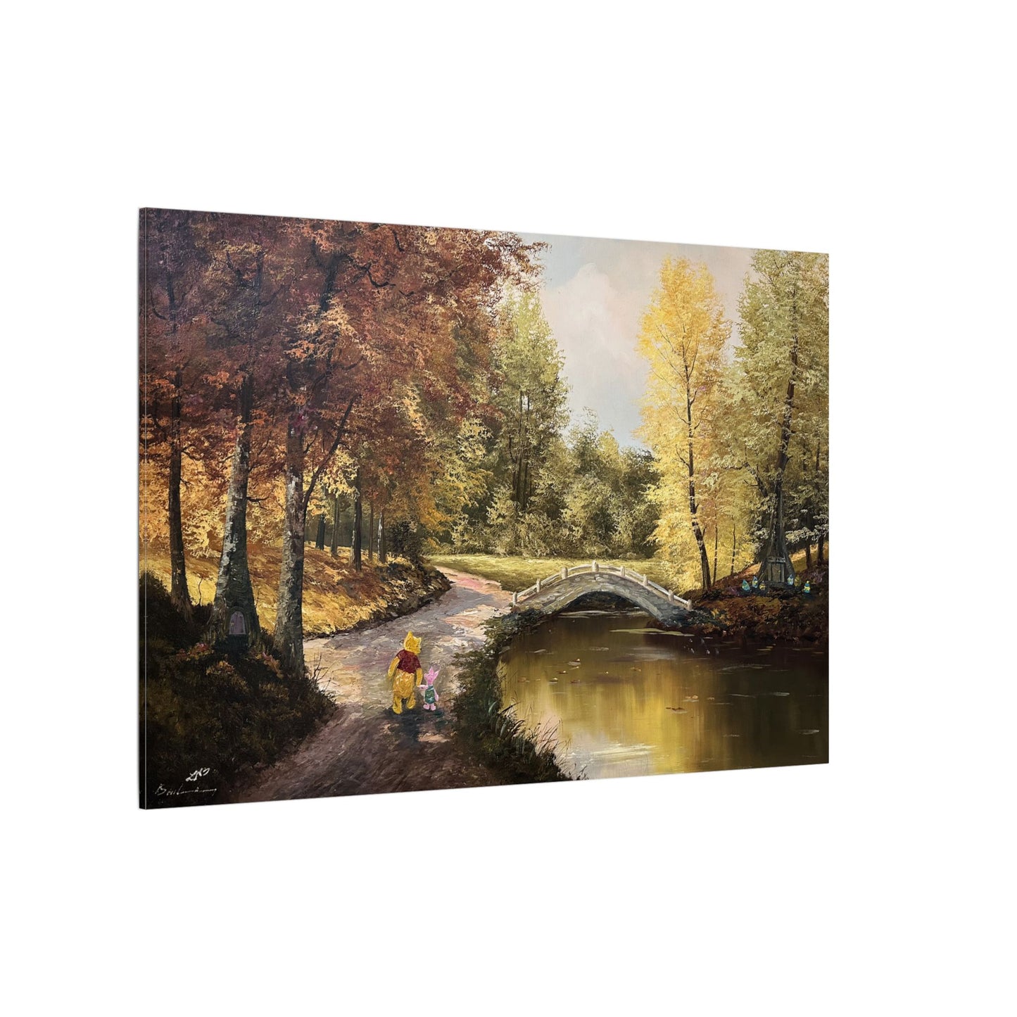 Walk in the Hundred Acre Wood - Matte Canvas, Stretched, 0.75"