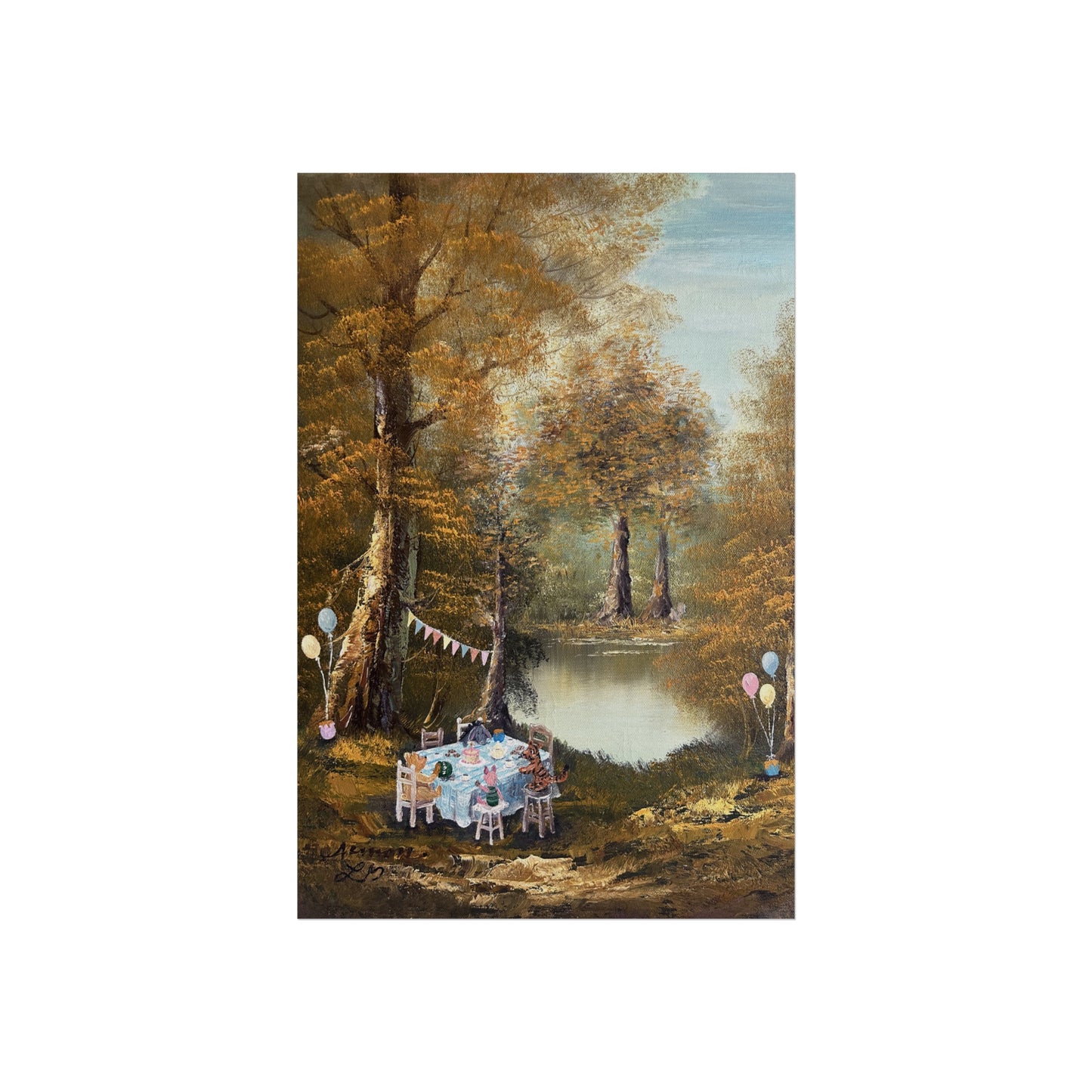 "Hundred Acre Celebration" - Fine Art Poster