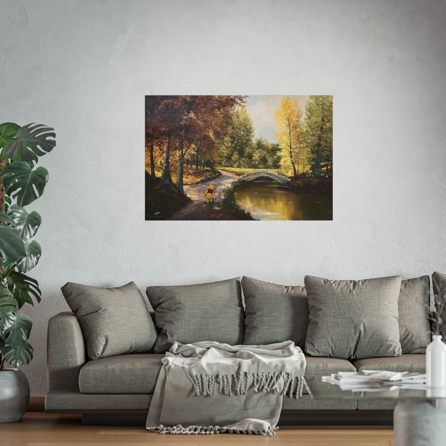 "Walk in the Hundred Acre Wood" Print- Fine Art Poster